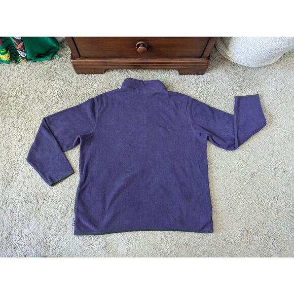 Vintage Disney Eeyore 1/4 Zip Fleece Womens 22W Purple Winter Pooh Igor Holiday - Picture 2 of 8